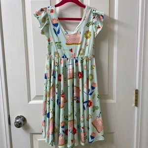 DDS Typewriter Empire Dress